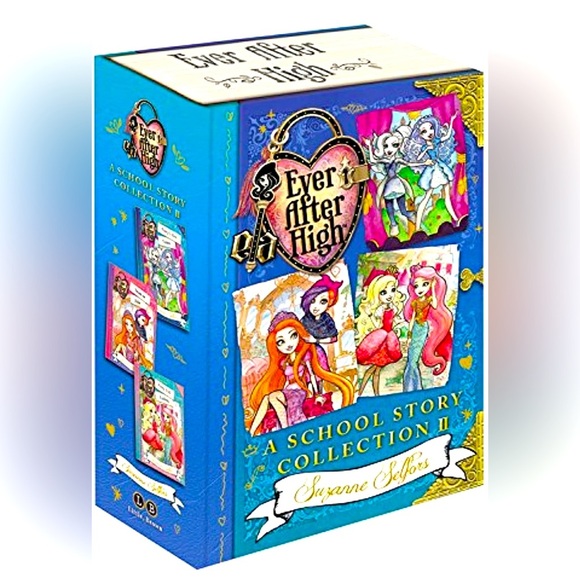 Ever After High-School Story Collection 2 Hardcover Book Box Set 1st Edition NEW - Picture 1 of 5